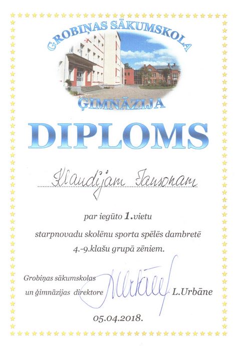 Klaudijs Dambrete 1