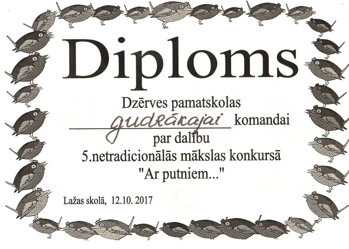 Diploms Putni 2017