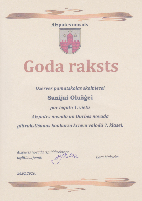 Sanija G krievu gliitr